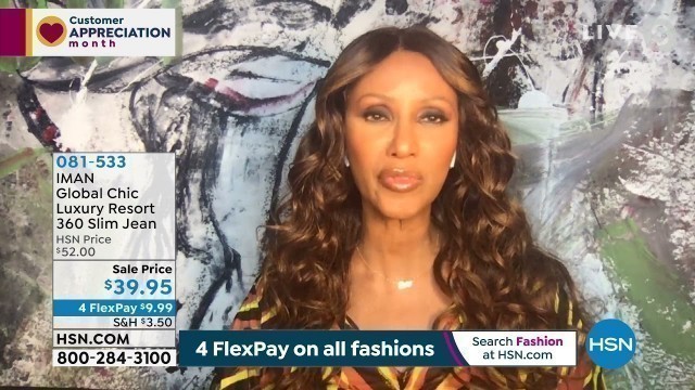 'HSN | IMAN Global Chic Fashions 04.08.2021 - 07 PM'