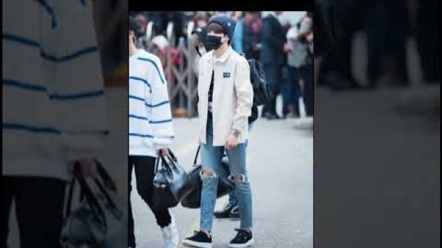 '#BTS Jungkook\'s Airport Fashion(Part I) 