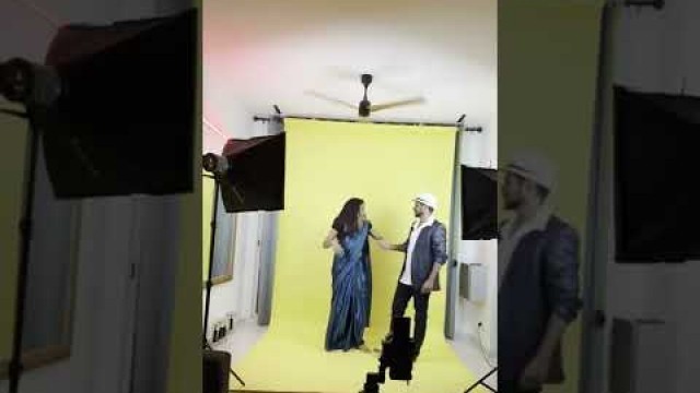 'Behind the scenes for a fashion brand ad | jodianoorabh | #shorts'