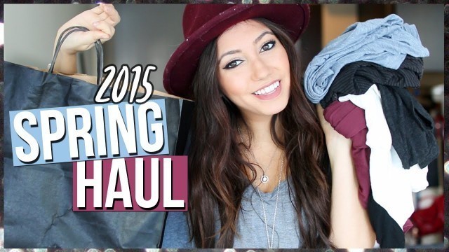 'HUGE SPRING HAUL: Brandy Melville, Topshop, Forever 21 + more!'