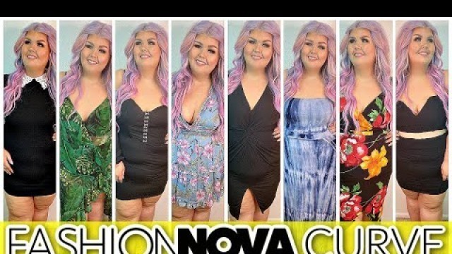 'Fashion Nova Curve Plus Size Dress Haul Summer/Fall 2021'