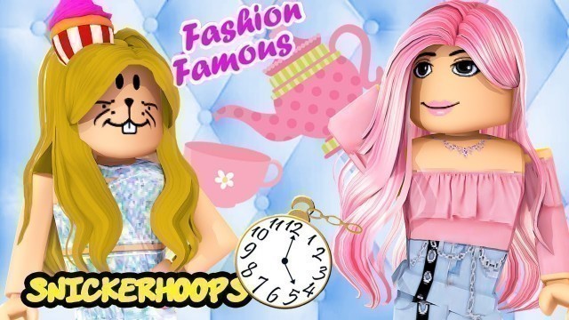 'Roblox FF BEATING EVERYONE IN FASHION FAMOUS | Roblox Games to Play | Snicker Hoops'