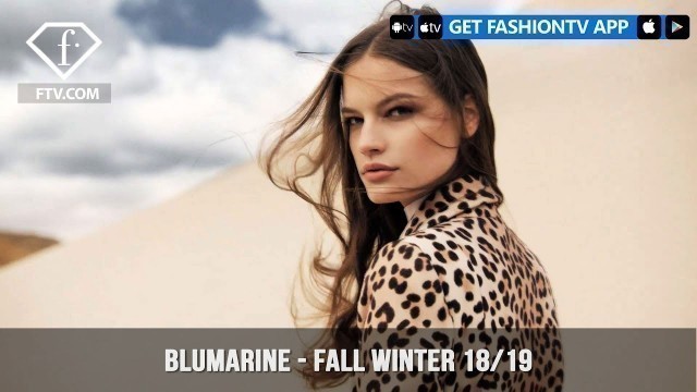 'Blumarine Strong Women Fall/Winter 2018-19 Collection at Milan Fashion Week | FashionTV | FTV'