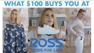 'WHAT $100 BUYS YOU AT ROSS | CLOTHING HAUL & TRY ON | skip2mylou'