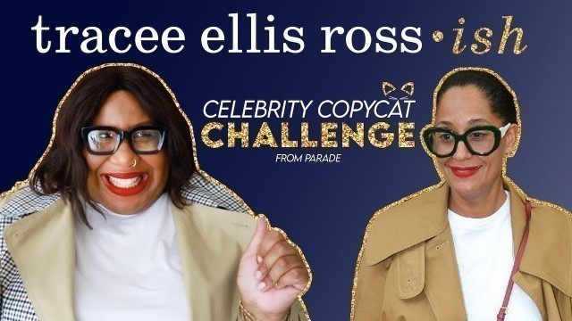 'Recreating Tracee Ellis Ross Looks From My Closet ft And I Get Dressed | Celebrity Copycat Challenge'