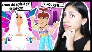 'I WAS VOTED THE UGLIEST GIRL IN ROBLOX! - Roblox Roleplay - Fashion Famous'