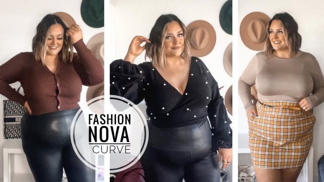 'FASHION NOVA CURVE | PLUS SIZE HAUL | FALL 2021'