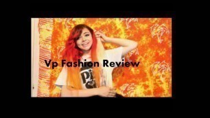 'Witheringsufficiency VP Fashion Review'