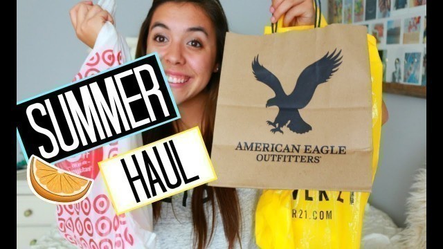 'Collective Summer Haul 2015! F21, Target, AE, and MORE'