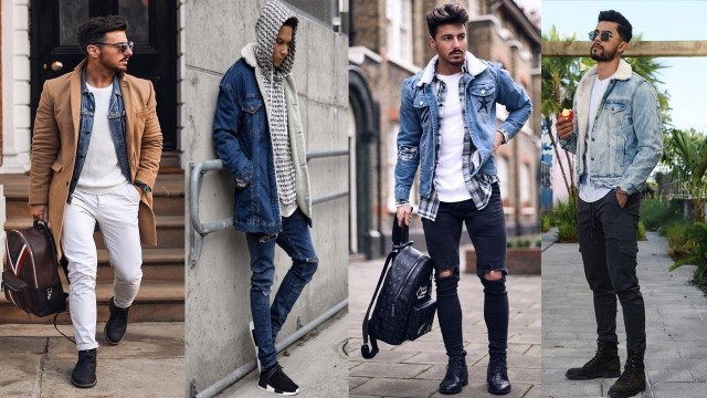 'Best Denim Jackets Outfits ideas  For Winter For Mens || Men\'s Fashion & Style 2020'