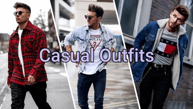 'Top 15 Casual Outfit Ideas for Men 2022 | winter Outfits 2022 |  Men fashion 2022'