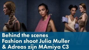 'Behind the Scenes: Fashion fotoshoot met Julia Muller en Andreas Romijn met zijn Mamiya C3'