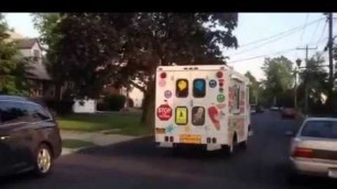 'Old fashion ice cream truck'