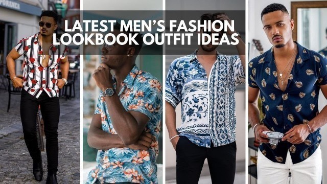 '15 Men\'s Floral Print Shirt Outfits Ideas | How To Style Floral Shirts | Men\'s Fashion Lookbook ☀️'