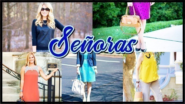 'OUTFITS PARA SEÑORAS DE 40 A 55 AÑOS | Moda 2019 | CHIC FASHION'