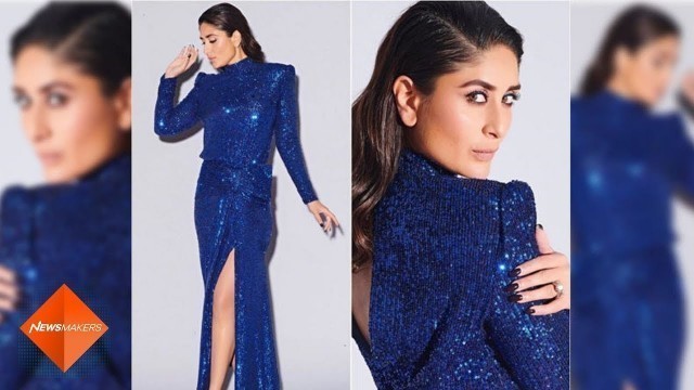 'Fashion Goddess Of The Day: Kareena Kapoor Khan In An Electric Blue RaisaVanessa Creation'