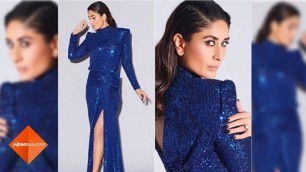 'Fashion Goddess Of The Day: Kareena Kapoor Khan In An Electric Blue RaisaVanessa Creation'