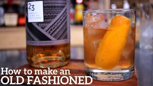 'Old Fashioned Cocktail Recipe - QUICKEST!!'