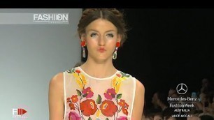 'ALICE MCCALL Spring Summer 2012 2013 Australian Fashion Week - Fashion Channel'