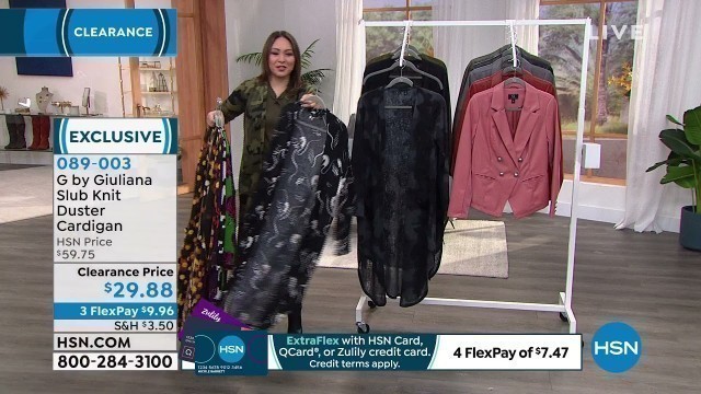 'HSN | G by Giuliana Rancic Fashion Clearance 09.21.2021 - 08 AM'