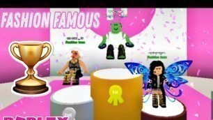 'Roblox - DESAFIEI meu IRMÃO no Fashion Famous'