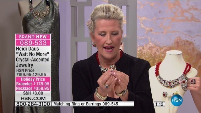 'HSN | Heidi Daus Fashion Jewelry Gifts 11.03.2016 - 05 PM'