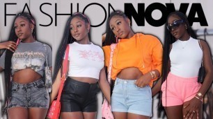 'FASHION NOVA Summer/Spring Shorts Haul 2022 | the ultimate guide'