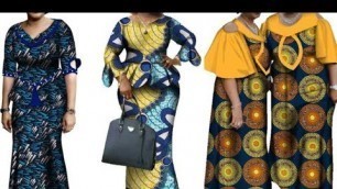 'Ankara/Dashiki/Kitenge Cotton Wax/African Women\'s Clothing Styles/Asoebi Styles/African Dresses 