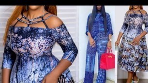 '50+ Latest Tie-Dye Styles & Designs for Modern Ladies || African fashion #asoebi styles'