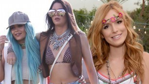 'Kendall, Kylie Jenner & Bella Thorne Coachella Style 2015'