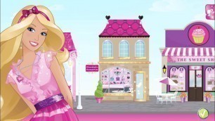 'Jugando a comprar con Barbie en el juego Barbie Cash Register en Español'