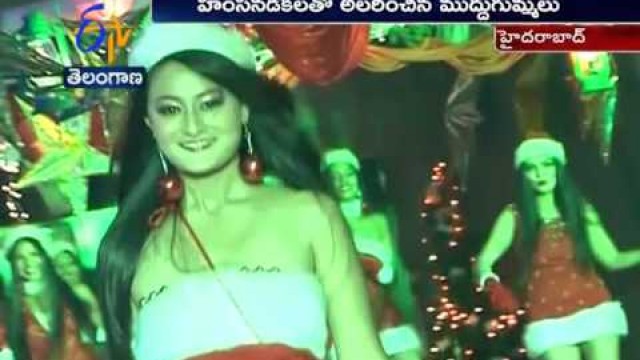 'Fashion Show Held In Lakdikapool Of Hyderabad On Eve Of Christmas'