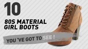 '80S Material Girl Boots For Women // New & Popular 2017'