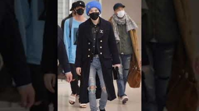 'Top 10 BTS Suga\'s Airport Fashion#outfit#suga#bts#jungkook#v#rm#jin#jhope#suga#jimin#kfashion#kpop'