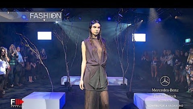 'FLOWERS FOR A VAGABOND Spring Summer 2012 2013 Australian Fashion Week - Fashion Channel'