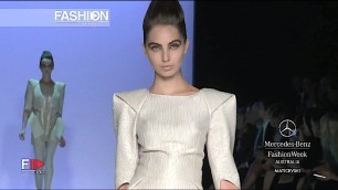 'MATICEVSKI Spring Summer 2012 2013 MBFW Australia - Fashion Channel'