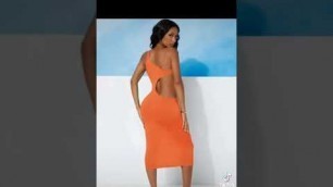 '@Make_me_fancy cute sexy orange dress available#youtube #tik_tok #onlinestores #fashionkilla #music#'