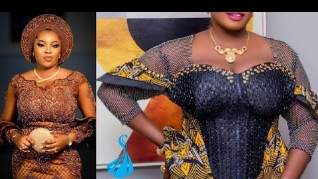 'African Fashion Dress Styles for Women || Fascinating Asoebi Lace/Ankara Styles for Skirt & Blouse'