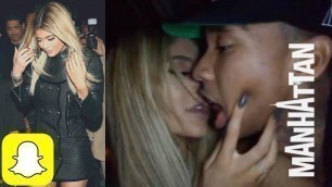 'Kylie Jenner KISSES TYGA at NYFW 2015 on Snapchat'