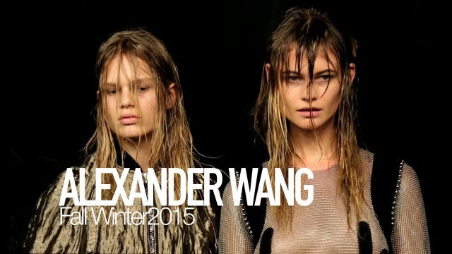 'ALEXANDER WANG Fall 2015 Backstage ft Kendall Jenner, Behati Prinsloo, Binx Walton | MODTV'