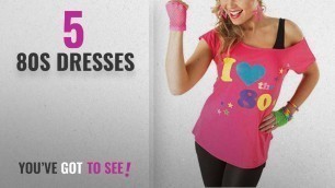 'Top 10 80S Dresses [2018]: Womens I Love The 80s T shirt Top Ladies I Love 80s Fancy Dress Hen Night'