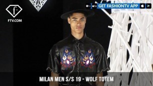 'Wolf Totem Tibet Inspired Milan Men Fashion Week Spring/Summer 2019 | FashionTV | FTV'