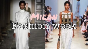 'Milan Fashion Week Review l Aurélie G.'