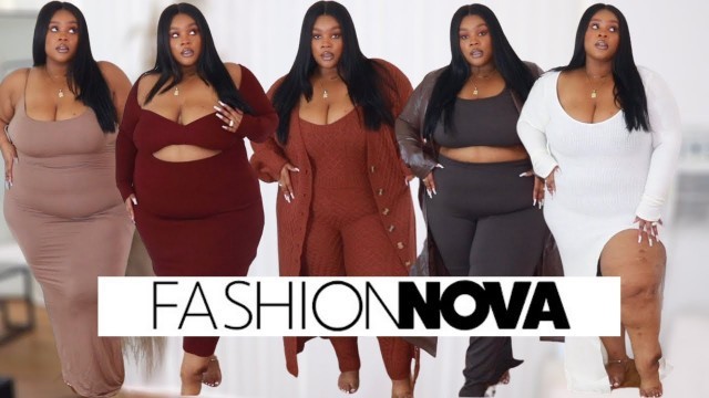 'HUGE FASHION NOVA CURVE TRY ON HAUL | Size 3X | PLUS SIZE & CURVE TRY ON HAUL'