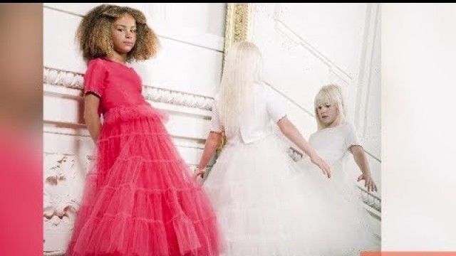 'Fashion Designer Unveils Couture Kids Line With a $1200 Dress'