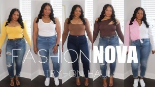 'FASHION NOVA SPRING TRY-ON HAUL | 2022 | CURVY GIRL EDITION'