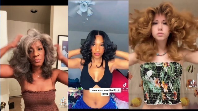 '80S HAIRSTYLES CHALLENGE ON TIKTOK COMPILATION |VIRAL HAIR CHALLENGE ON TIKTOK.'