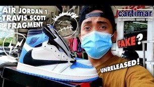 'Meron nang AIR JORDAN 1 TRAVIS SCOTT x FRAGMENT sa CARTIMAR PASAY!! UNRELEASED!!'