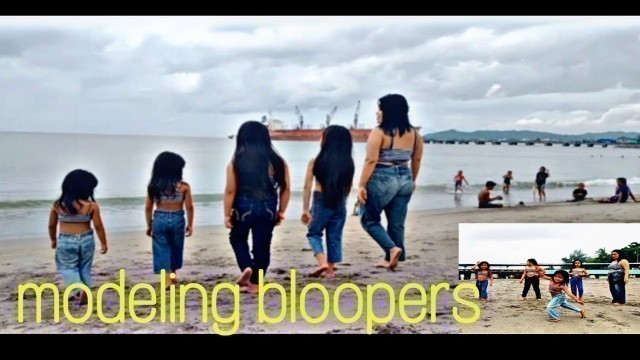 'Part:3 #modeling bloopers during our fashion show by the beach#Laav Channel'