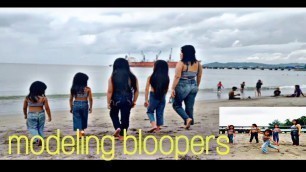 'Part:3 #modeling bloopers during our fashion show by the beach#Laav Channel'